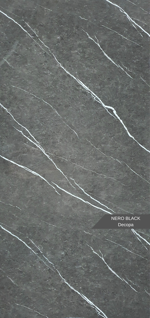 Stone PVC marmor panel – Nero Black