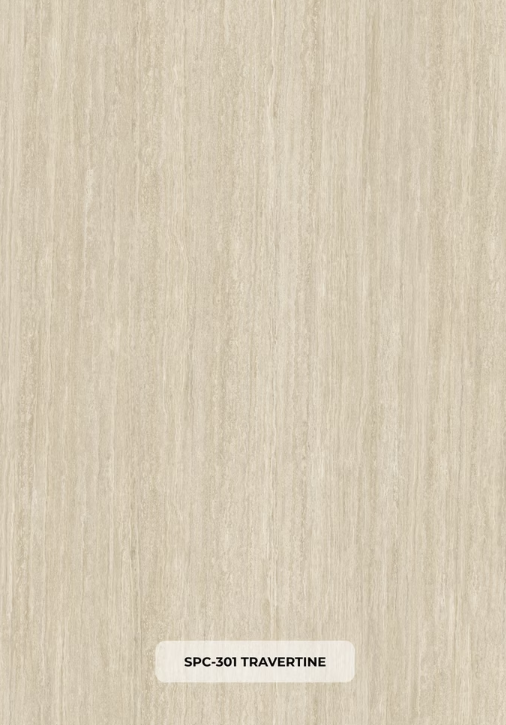 Matte SPC panel – Travertine