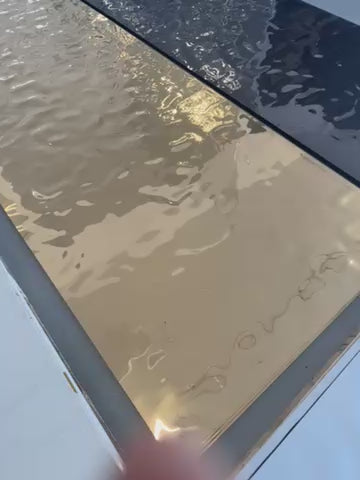 Ocean Panel Gold- 100x260 cm