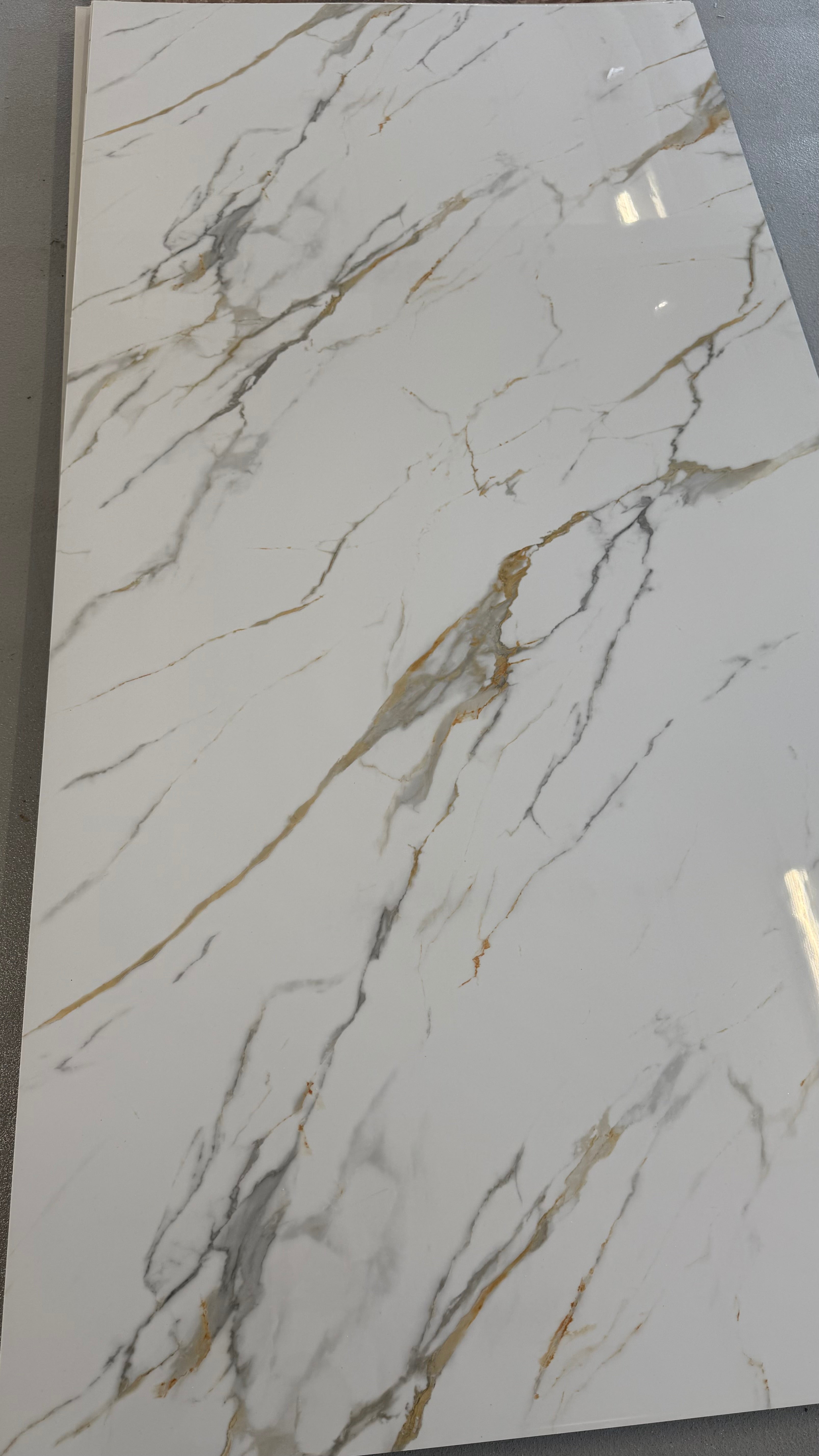 Stone PVC marmor panel – Carrara Gold