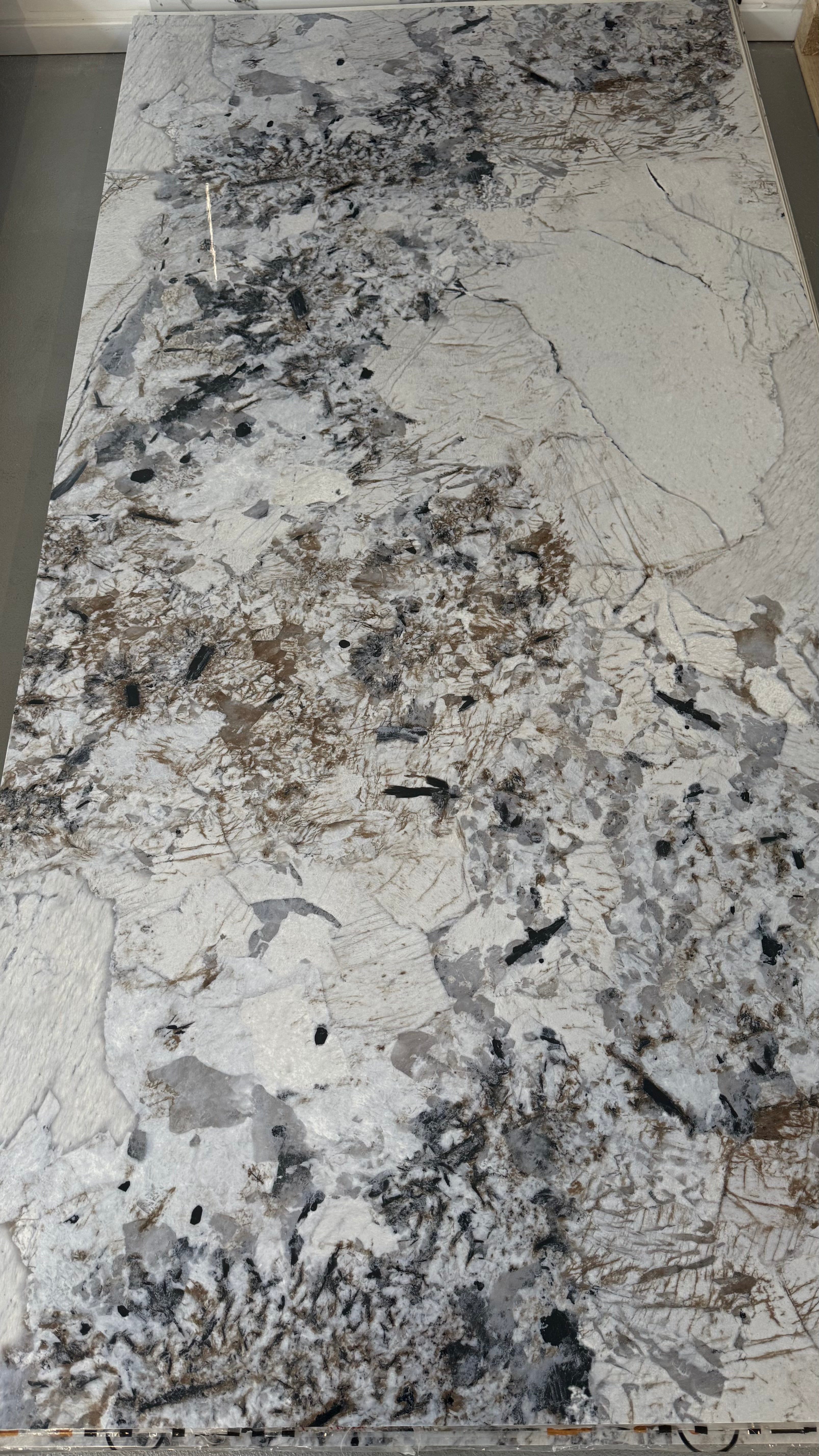 Stone PVC marmor panel – Blue Viola