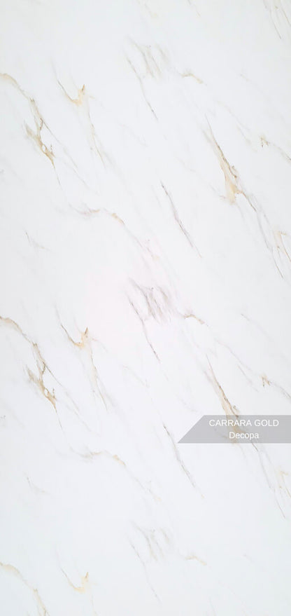 Stone PVC marmor panel – Carrara Gold