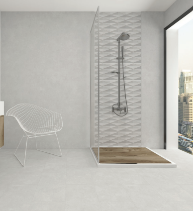 Matte SPC panel – Concrete Light