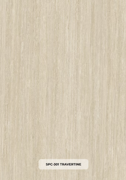 Matte SPC panel – Travertine