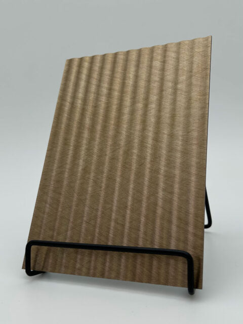 Strukturpanel – Wave 12 Metallic Used Sand