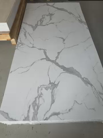 Matte SPC panel – Carrara Marble