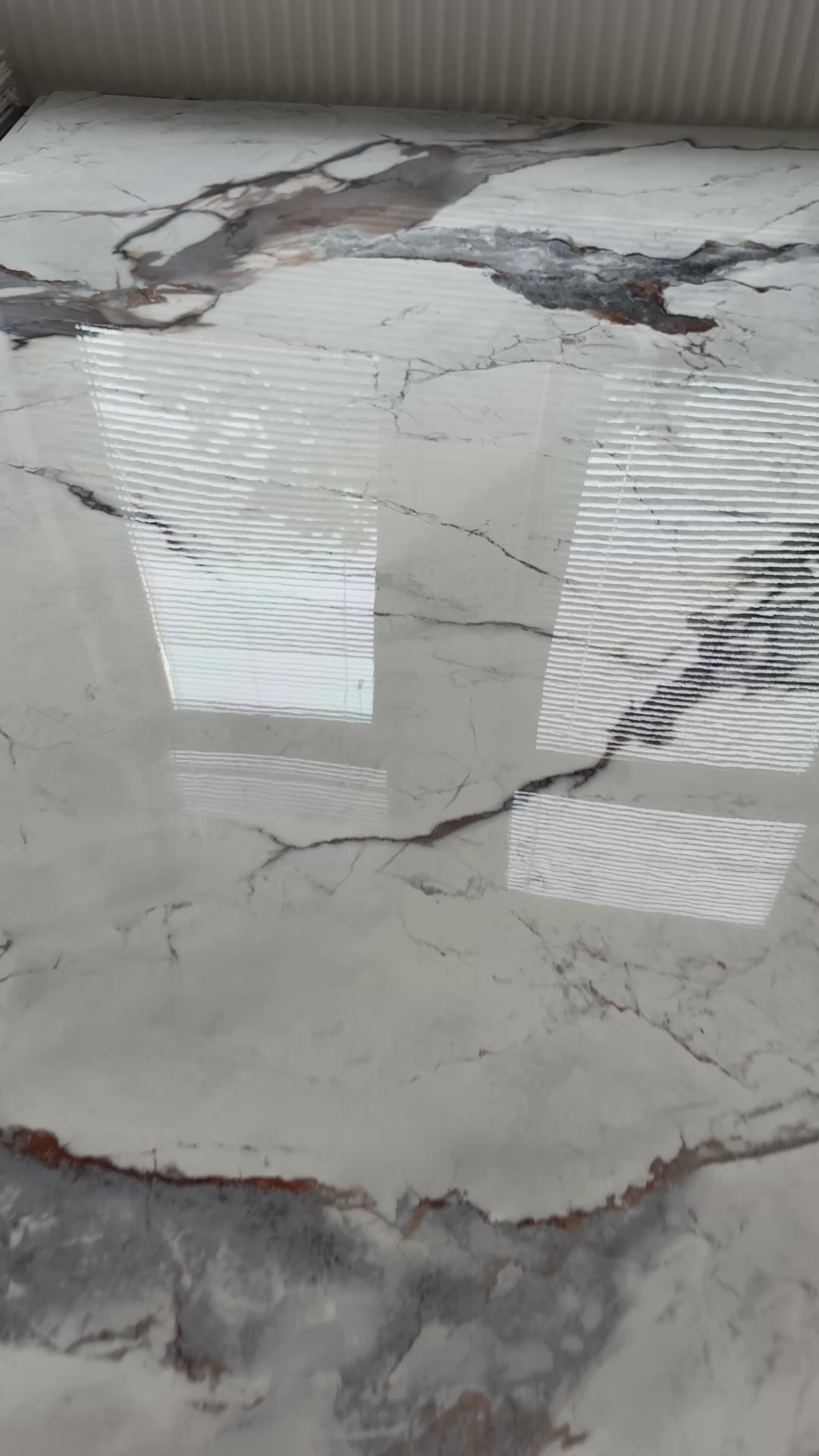 Stone PVC marmor panel – Blue Sky