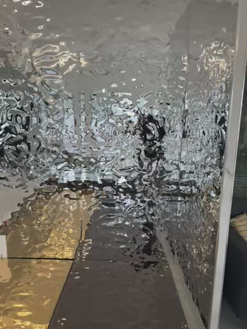 Ocean Panel Silver - 100x260 cm